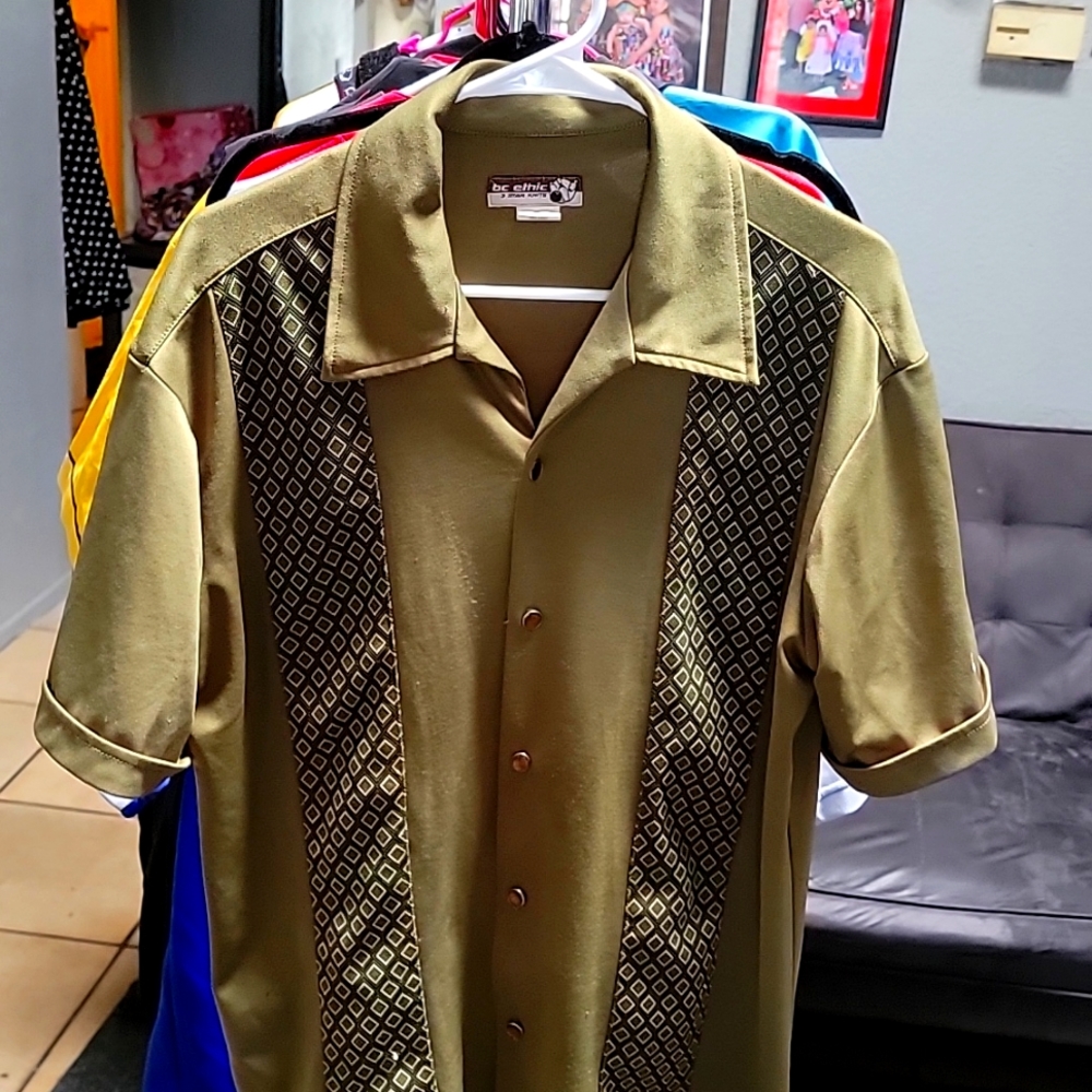 Monsters Vinatge Bowling Shirt